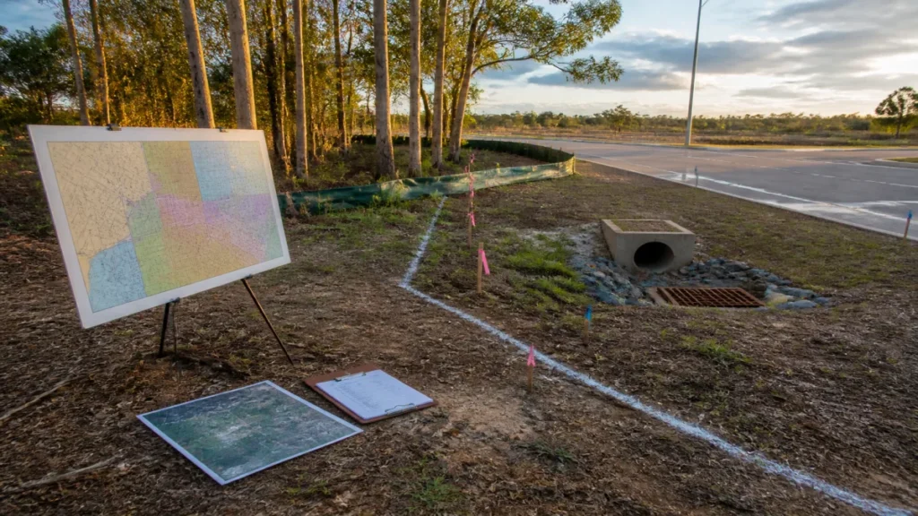 Detalhe prático de due diligence urbanística e ambiental aplicado a terreno para construtora.